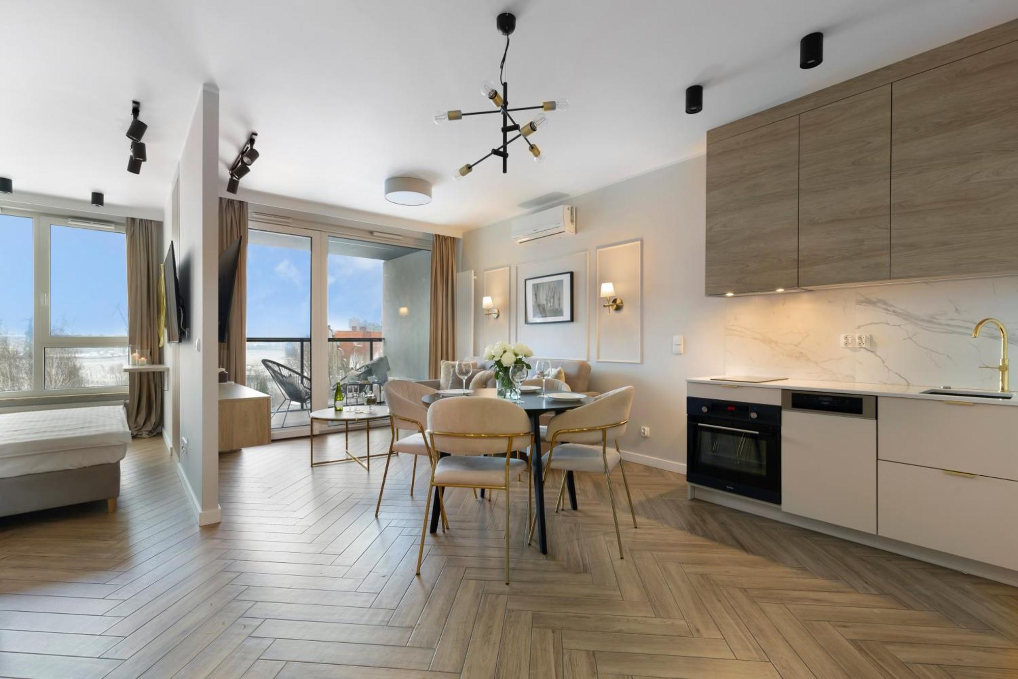 Chlebova Prestige By Elite Apartments Gdansk Exterior foto