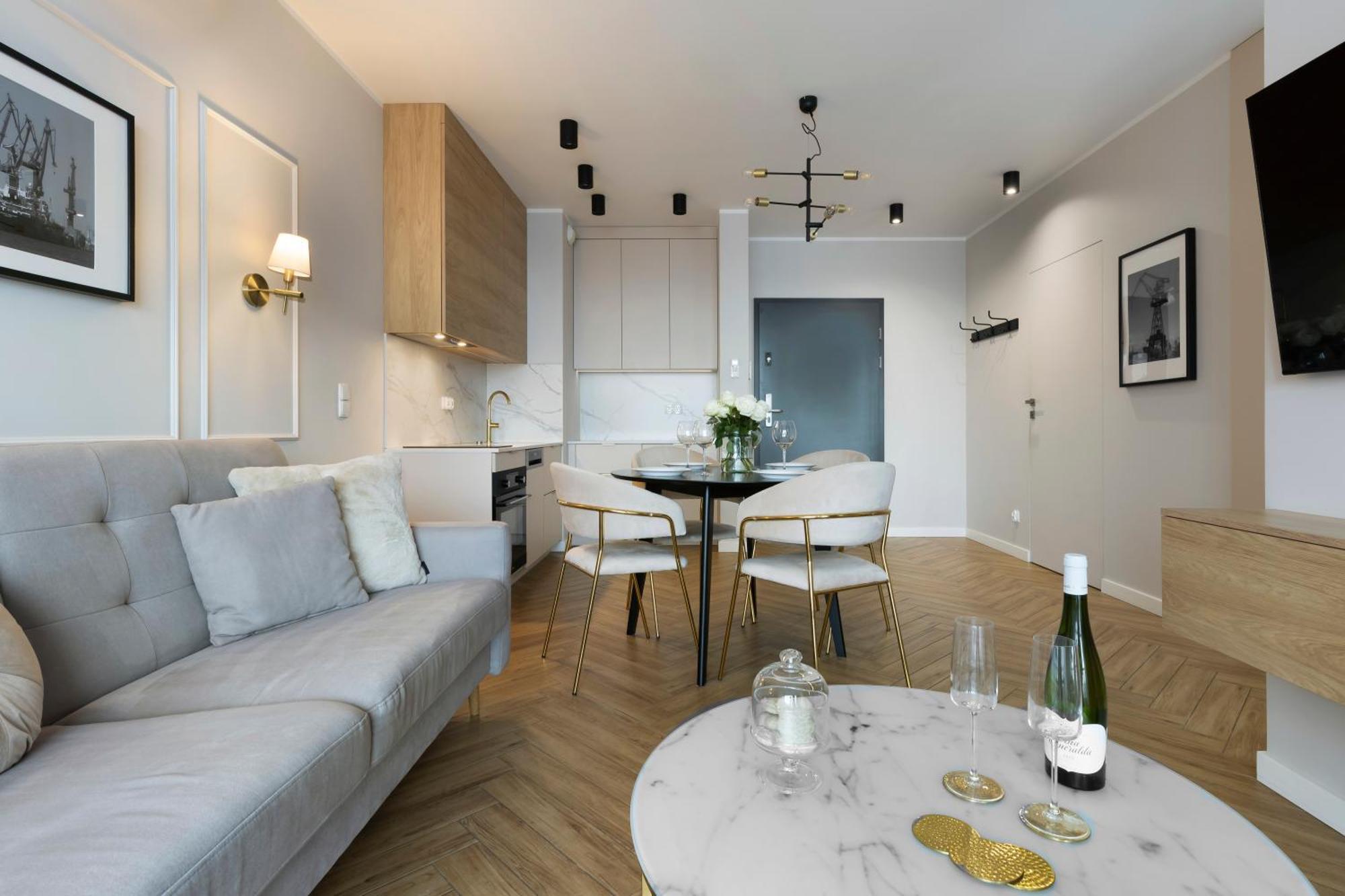 Chlebova Prestige By Elite Apartments Gdansk Exterior foto
