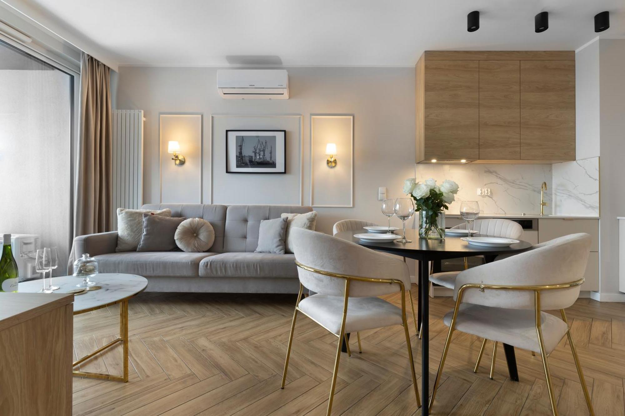 Chlebova Prestige By Elite Apartments Gdansk Exterior foto